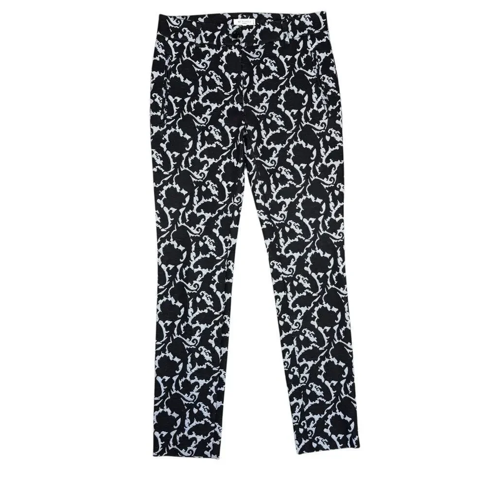 Etro Paisley Jacquard Trousers Size Small 4